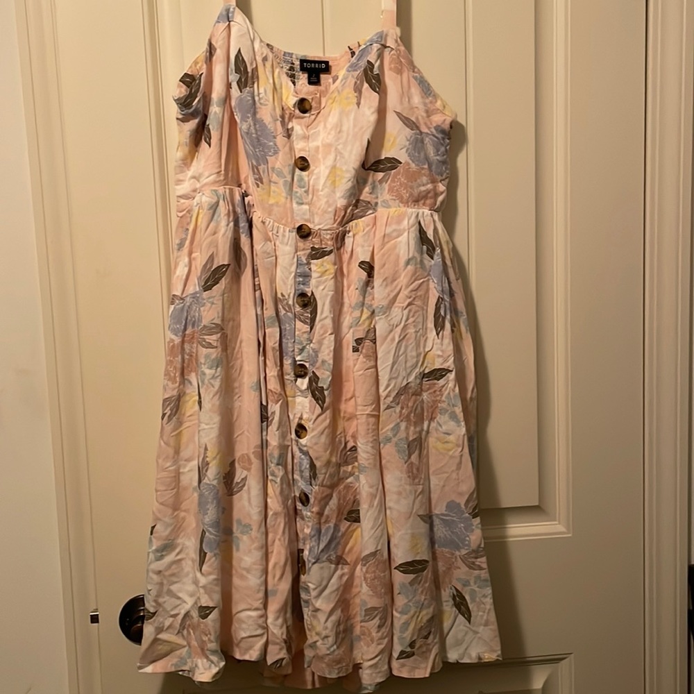 Torrid floral dress